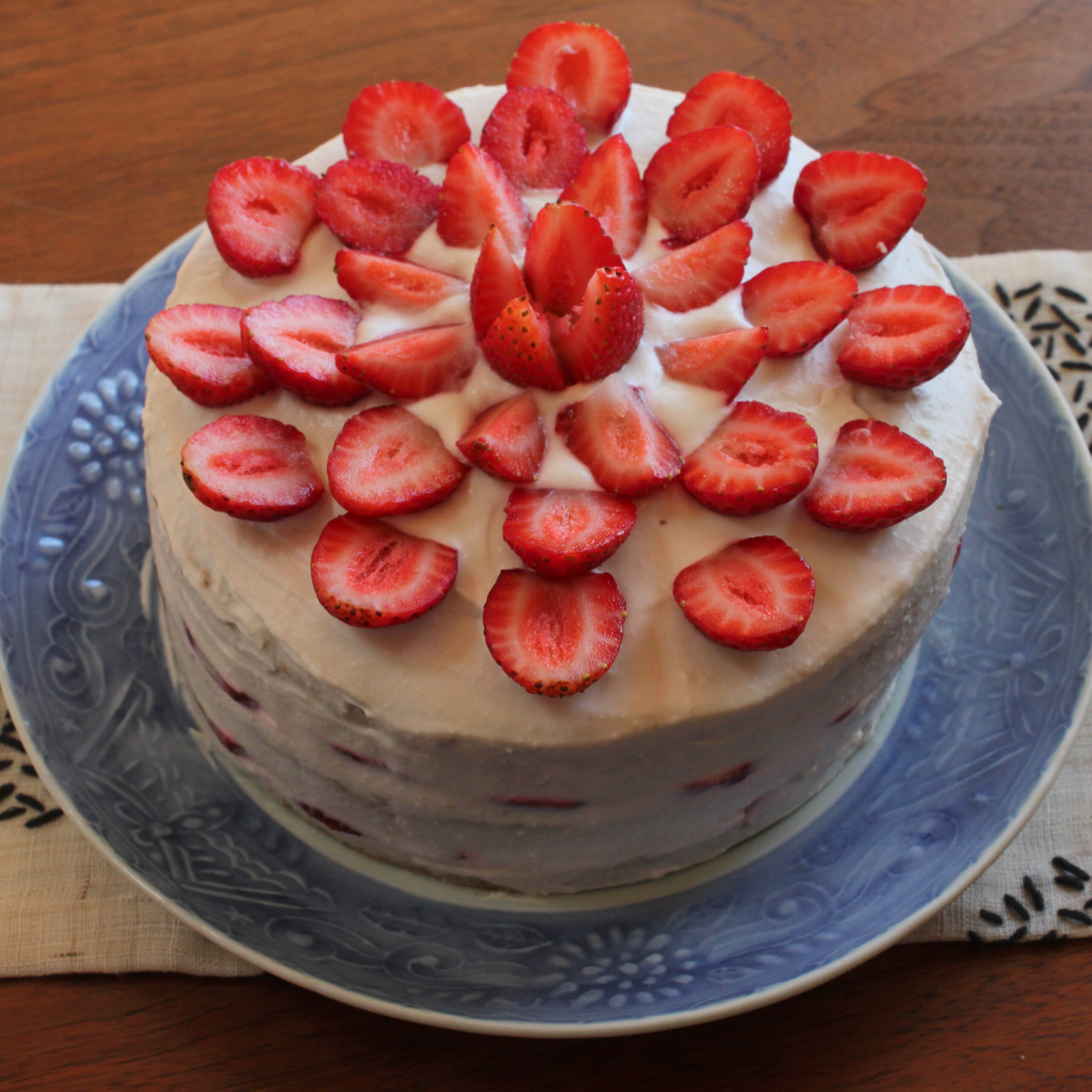 Ultimate Vegan Strawberry Shortcake— Wholegrain, Cane Sugar-Free!