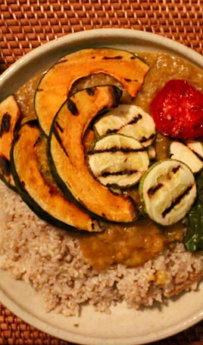 Super Delicious! Japanese Vegan Grilled Vegetable Curry