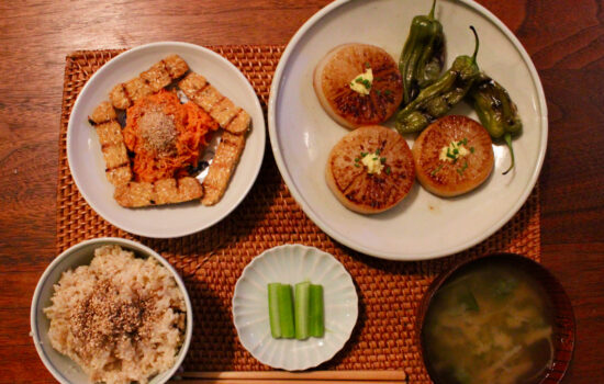 Japanese Dinner with Daikon