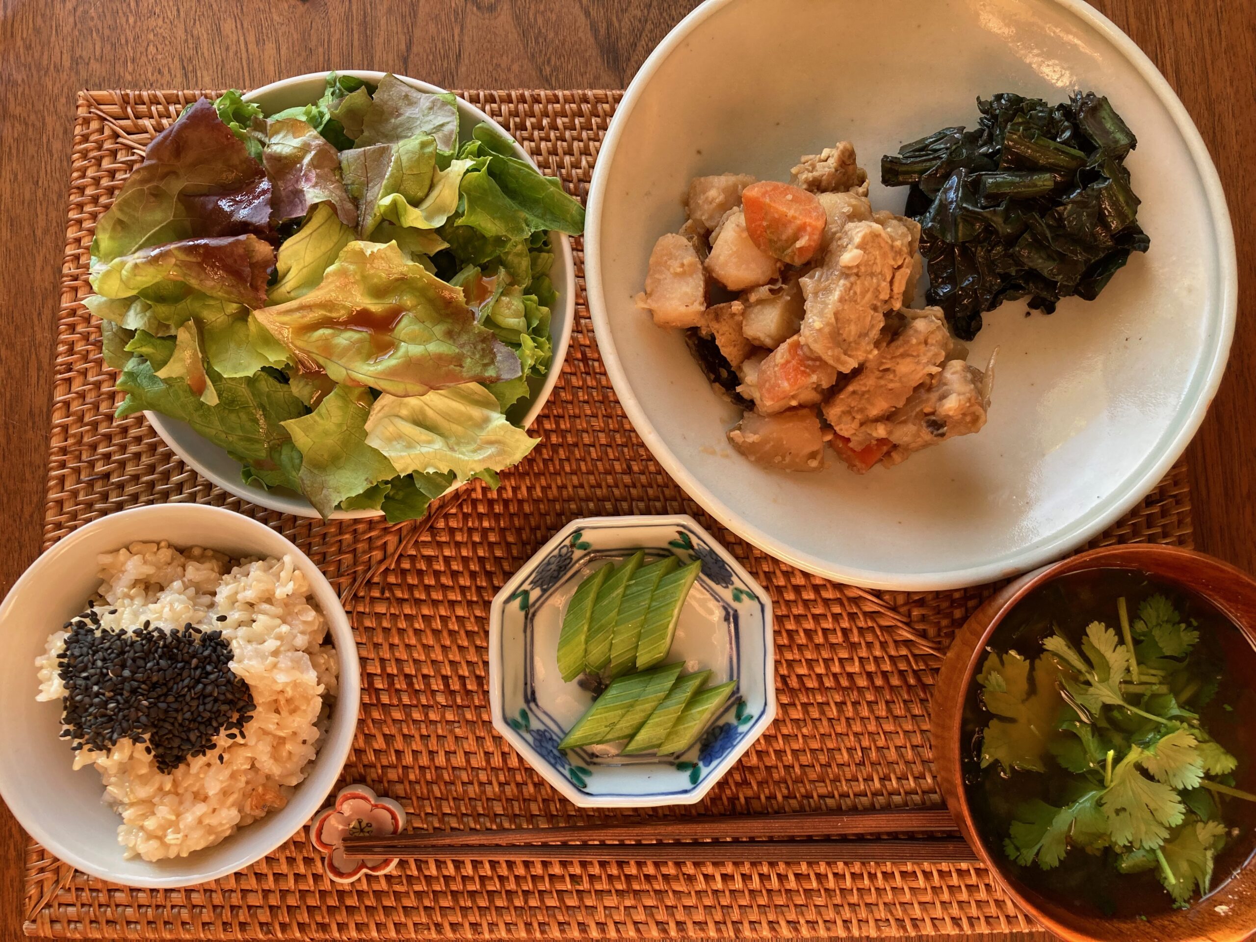Dinner with Classic Japanese Dishes